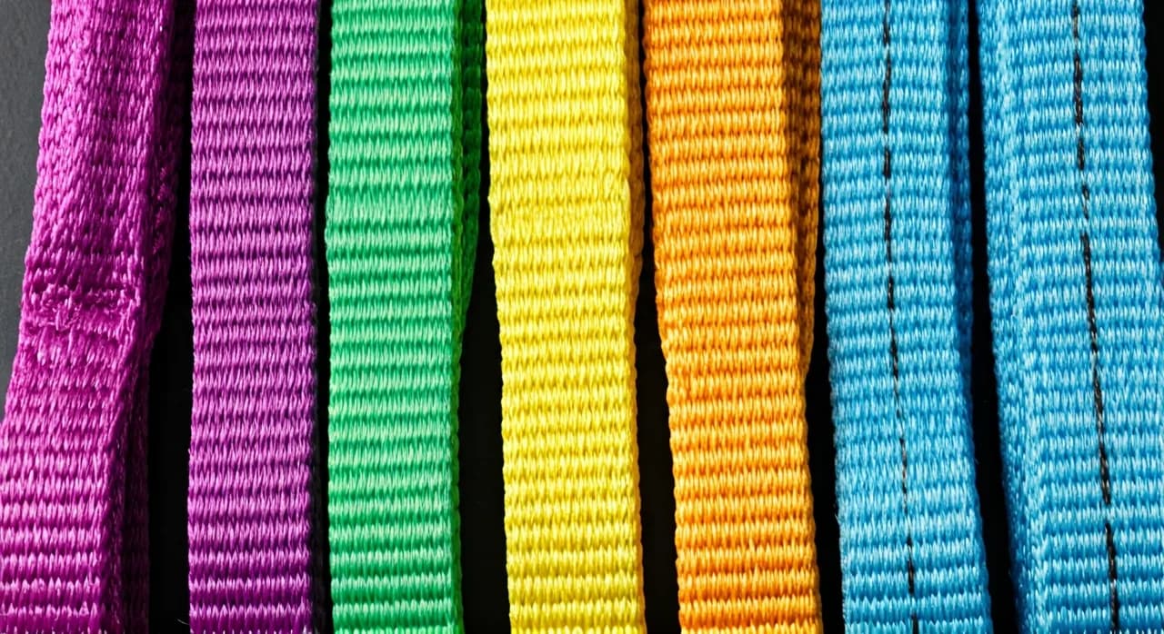 Renk kodlu polyester sapanlar