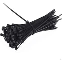 Kablo Bağı Cırt Plastik Kelepçe Siyah 4.8x300 mm 60 adet - Siyah cırt plastik kablo bağı, 4.8 mm genişlik × 300 mm uzunluk, 60 adetlik paket. Orta kategoride 22 kg maksimum çekme yükü dayanımı. şantiye kablo demet, sanayi standart bağlama, ticari elektrik tesisat işlerinde tercih edilir; şantiye elektrikçi, sanayi montaj, ticari tesisat ekibi mesleklerinin günlük kullanımı için tasarlanmıştır.