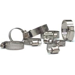 Metal Kelepçe Boru Hortum Kelepçesi 130 - 146 x 13mm 50 adet - 130-146 mm çap aralığındaki boru ve hortumlar için tasarlanmış, 13 mm bant genişliğine sahip metal kelepçedir. Tek paket içinde 50 adet kelepçe gelir; tornavida ile rahatça sıkılır ve uzun yıllar dayanır.