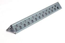 Galvaniz Alçı Köşe Profil Delikli 2.70 Metre 50 Adet