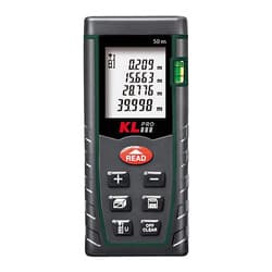 KLPRO Profesyonel Lazer Metre - Lazer Mesafe Ölçer 50Mt KLLZM50