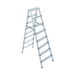 Merdiven Kanat Rita Çift Taraflı Galvanizli 0,60 mm 8+8 Basamaklı 1