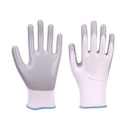 Gri Beyaz Nitril İş Eldiveni Vento V15 1