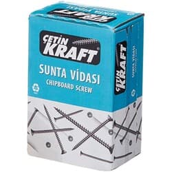Çetin Kraft 4X70 Din 7505 YHB Sunta Vidası Kaplama 200 Adet 1