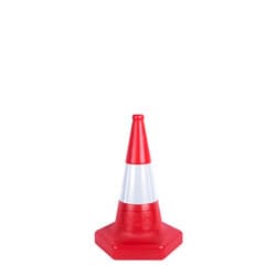 Ekonomik Trafik Konisi Reflektörlü 50 cm