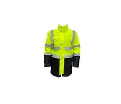 5+1 Reflektörlü Kışlık Parka Mont İçi Çıkmalı Yerli Kaban M Beden 3