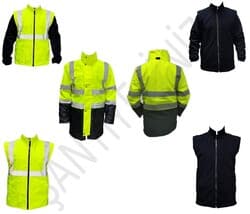 5+1 Reflektörlü Kışlık Parka Mont İçi Çıkmalı Yerli Kaban L Beden 2