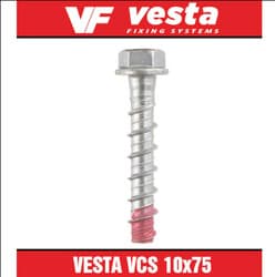 Beton Vidası Vesta 10x75 50 Adet