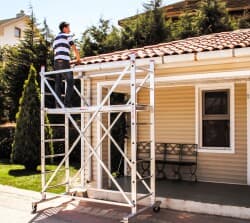 Mini İskele Alüminyum Tekerlekli 3,5mt