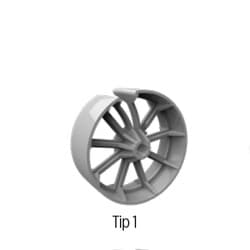 Fore Kazık Tipi Paspayı 50mm Ø8-12 150 Adet