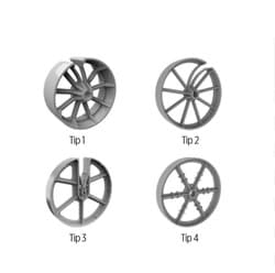 Gurbetçiler Fore Kazık Tipi Paspayı 75mm Ø8-16 Tip 3 100 Adet 2