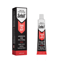 Selsil Sert PVC Boru Yapıştırıcı 50 gr