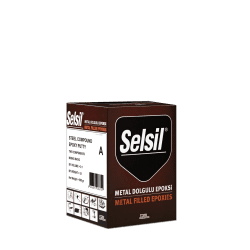 Selsil Metal Dolgulu Çelik Epoksi Macun A