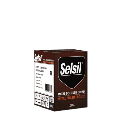 Selsil Metal Dolgulu Sıvı Epoksi Macun B