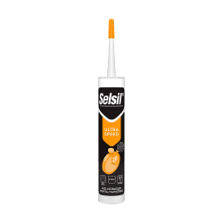 Selsil Ultra Speed Hızlı Kürleşen Montaj Yapıştırıcı Beyaz 290 ml