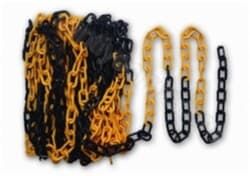 Essafe 6mm Plastik Zincir Sarı Siyah (GE 6001 )
