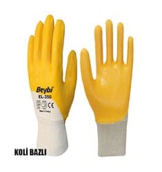 BEYBİ EL350 Nitril Sarı İşçi Eldiveni 288 ADET
