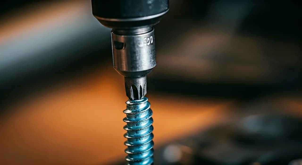 Torx başlı buldex vida ve T30 bits uç