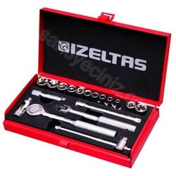 İzeltaş 1/4 Karbiratör Lokma Takımı (15 Parça mm ) 3