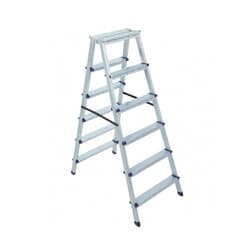 Merdiven Kanat Rita Çift Taraflı Galvanizli 0,60 mm 6+6 Basamaklı 1